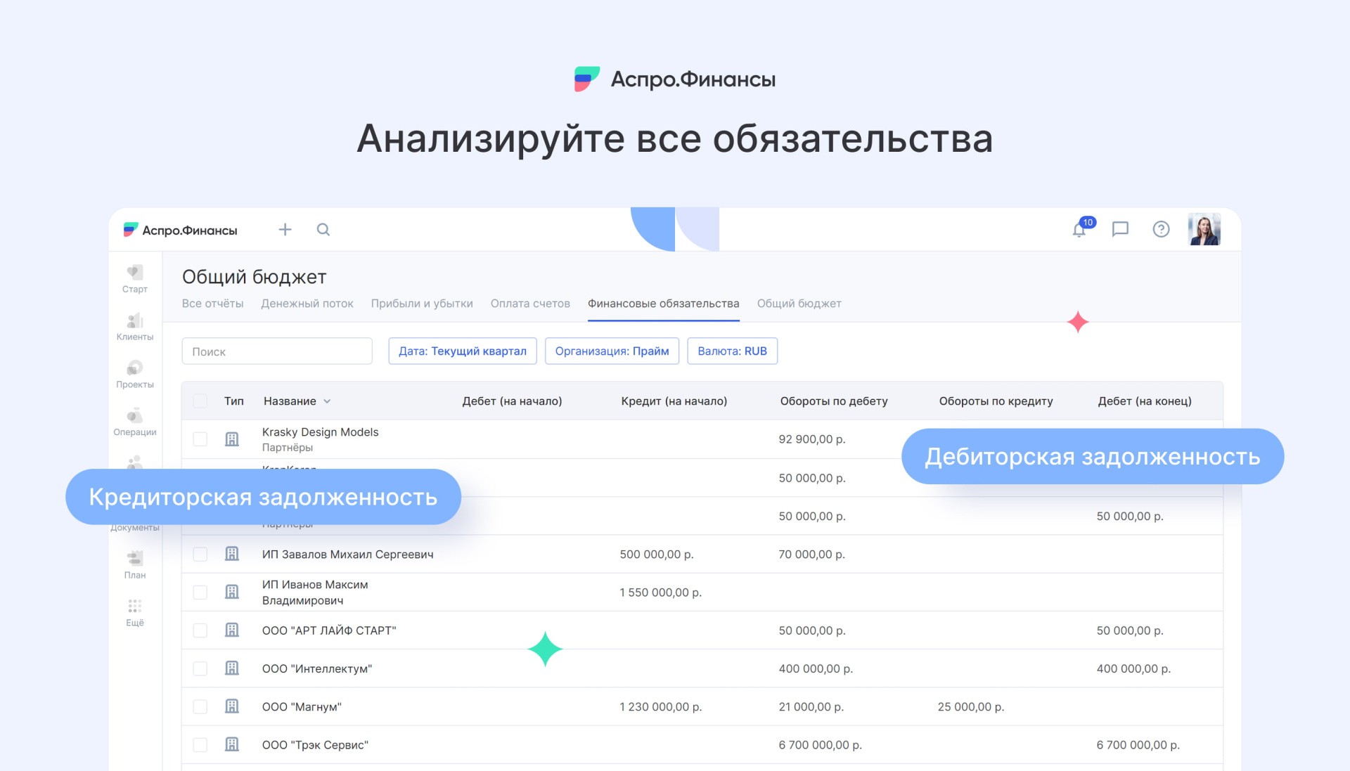 Аспро.Финансы