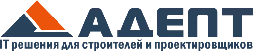 Логотип Адепт:Исполнительная документация